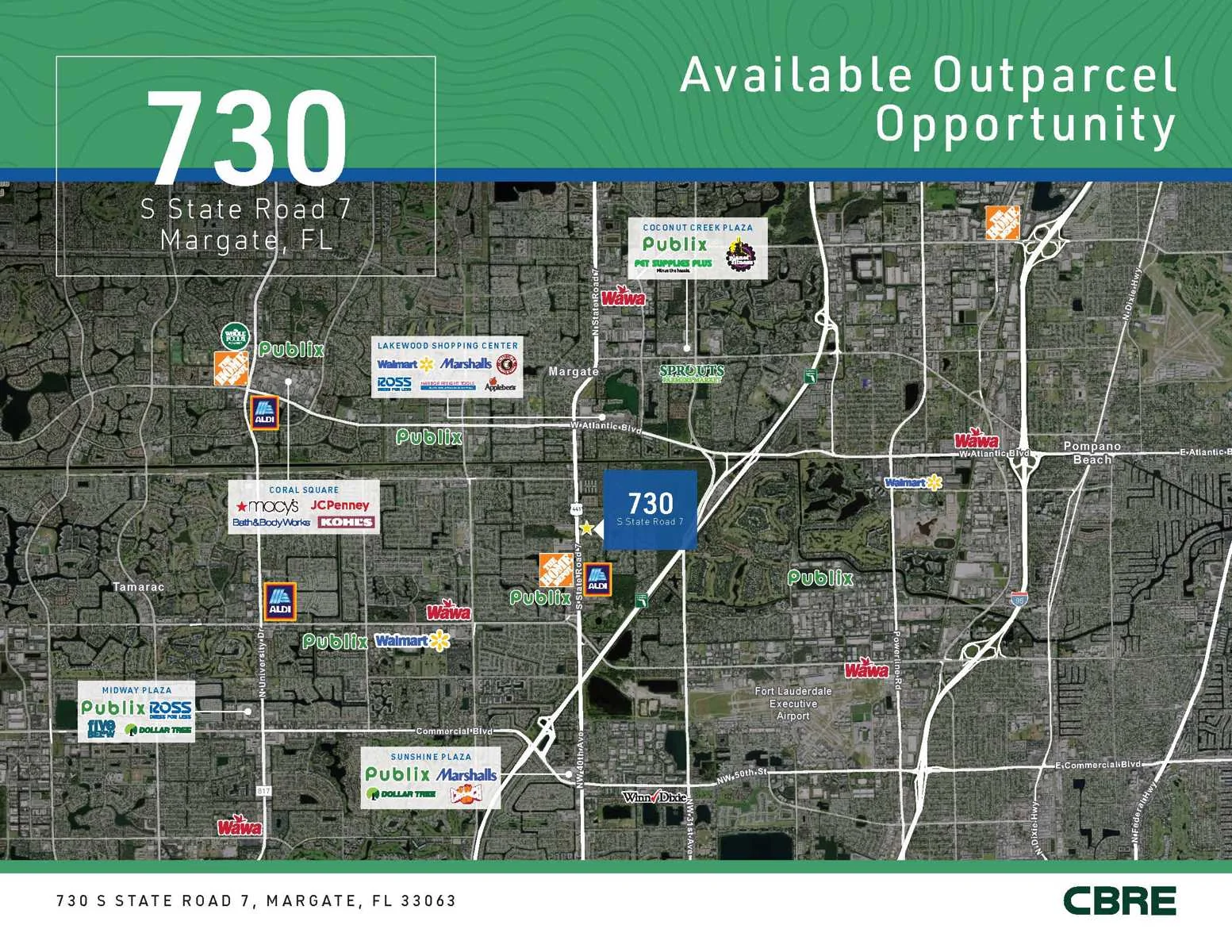 Land in Margate, FL — Lease in Margate, FL, photo 1 of 3