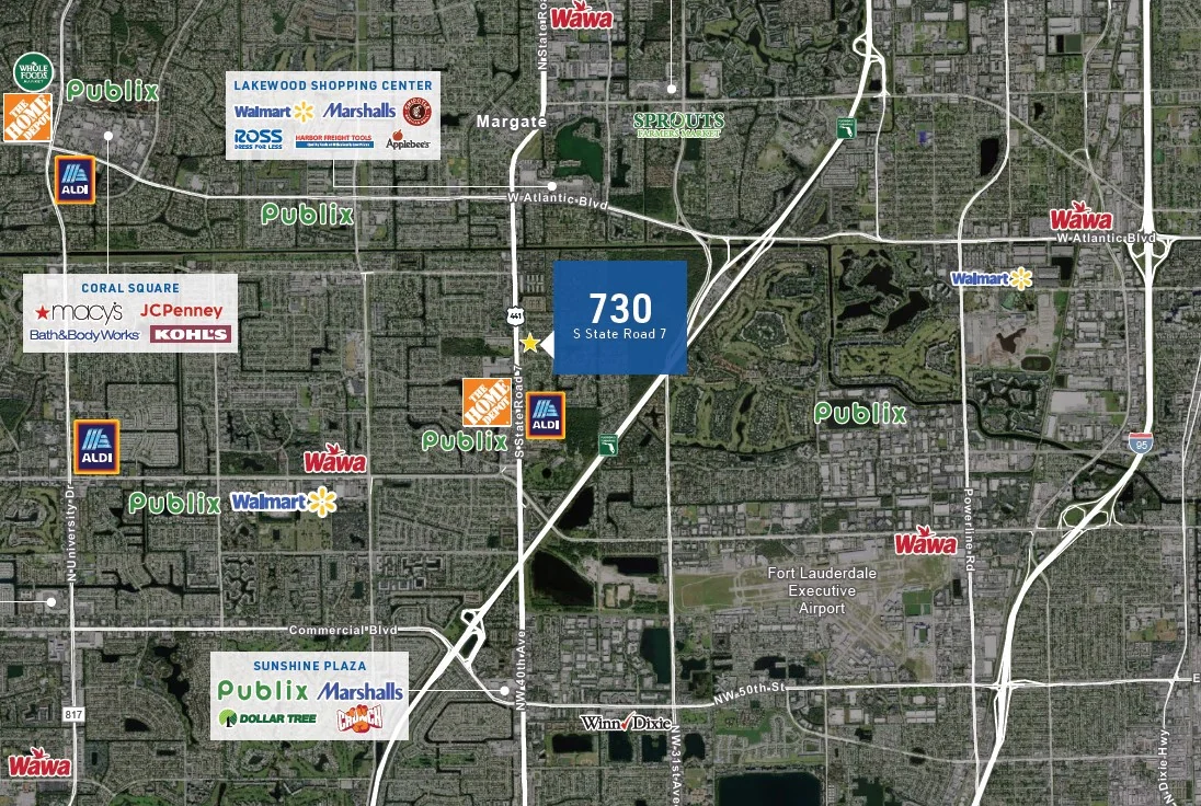 Land in Margate, FL — Lease in Margate, FL, photo 2 of 3