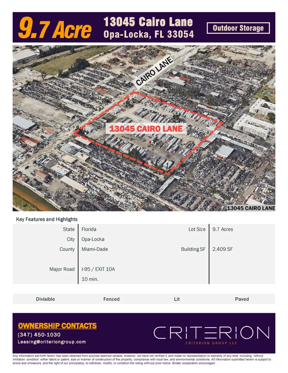 Industrial in Opa-locka, FL — Lease in Opa-Locka, FL, photo 2 of 4