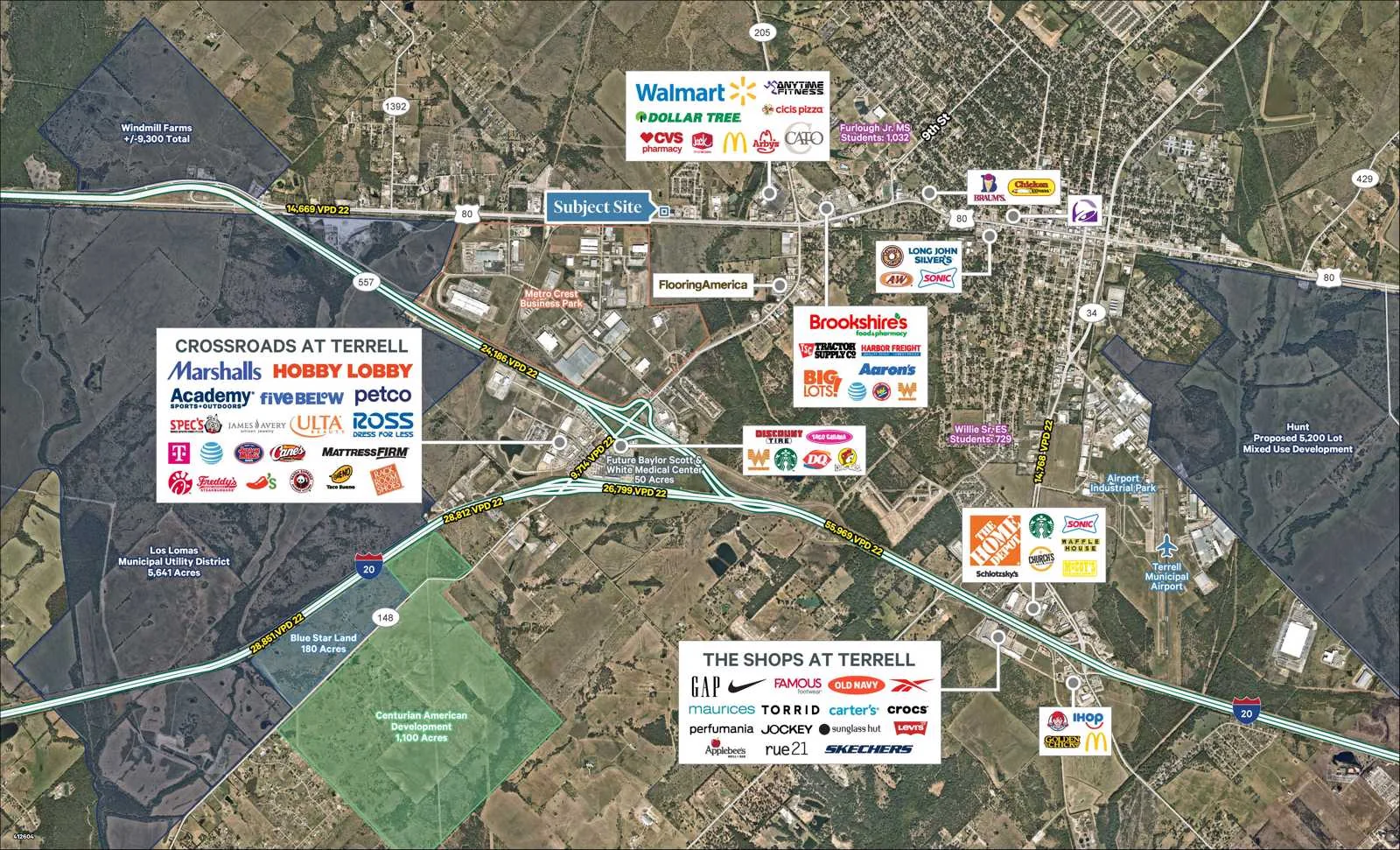 Terrell Hwy 80 Pad Site — Sale in Terrell, TX, photo 3 of 3