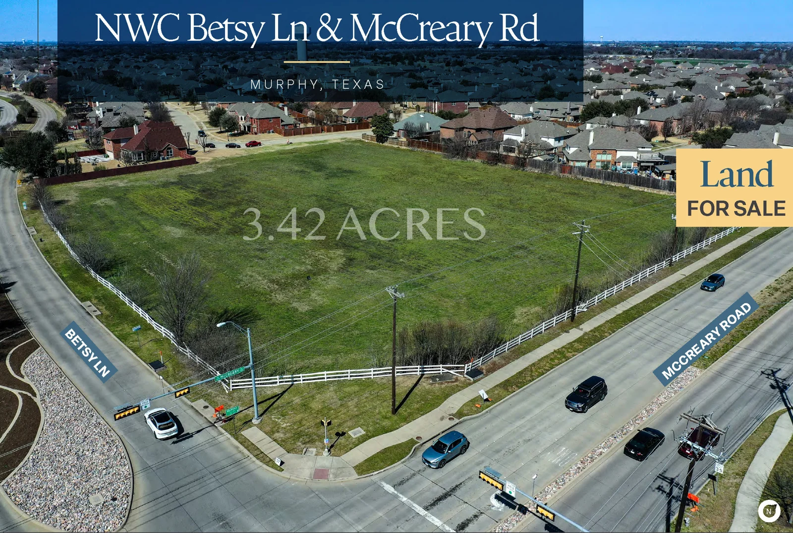Murphy TX - 3.42 Acres