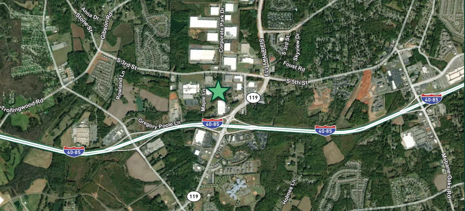 Carolina Central Industrial Center | Lot 7 — Lease in Mebane, NC, photo 2 of 4