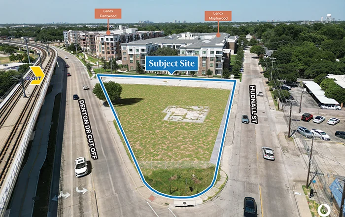 NEC Denton Dr Cut Off & Maple Ave - land in Dallas, TX