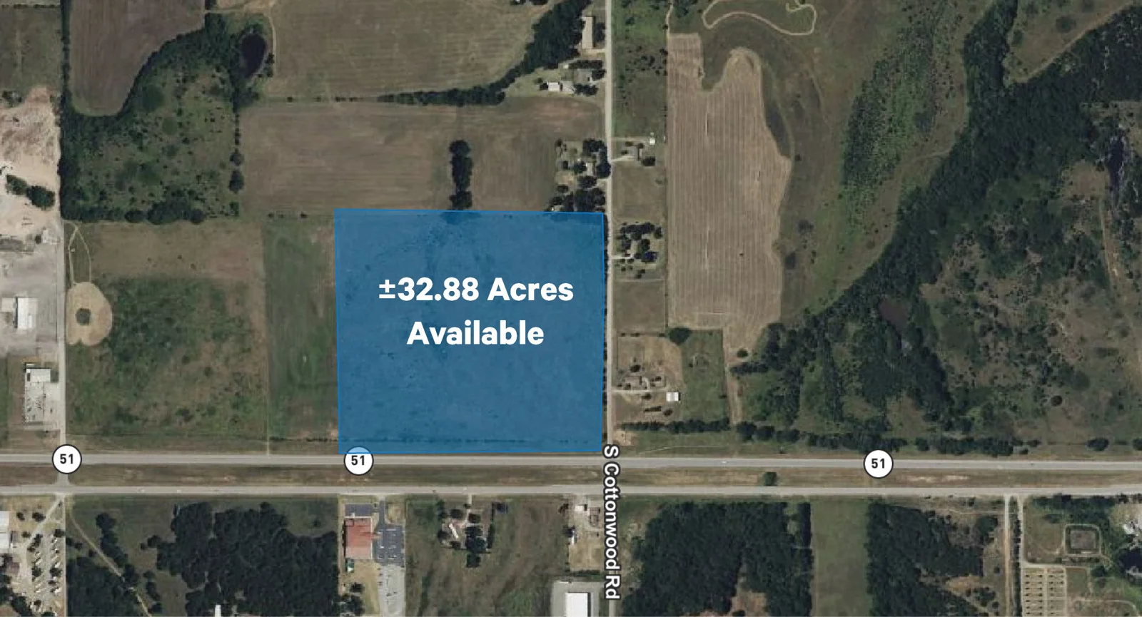 Land For Sale | NWC of HWY 51 and Cottonwood |… — Sale in Stillwater, OK, photo 1 of 2