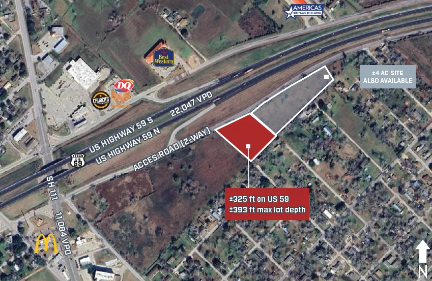 Highway Frontage | ±2.5 Acres - photo 2 - Edna, Tx, TX