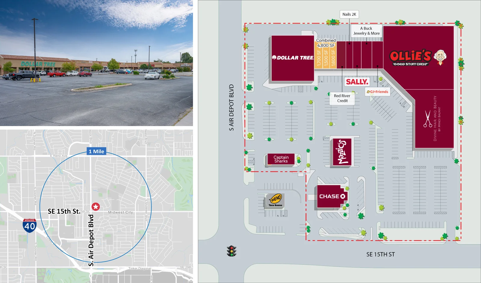 Gateway Plaza Shopping Center — Sale in Midwest City, OK, photo 2 of 8