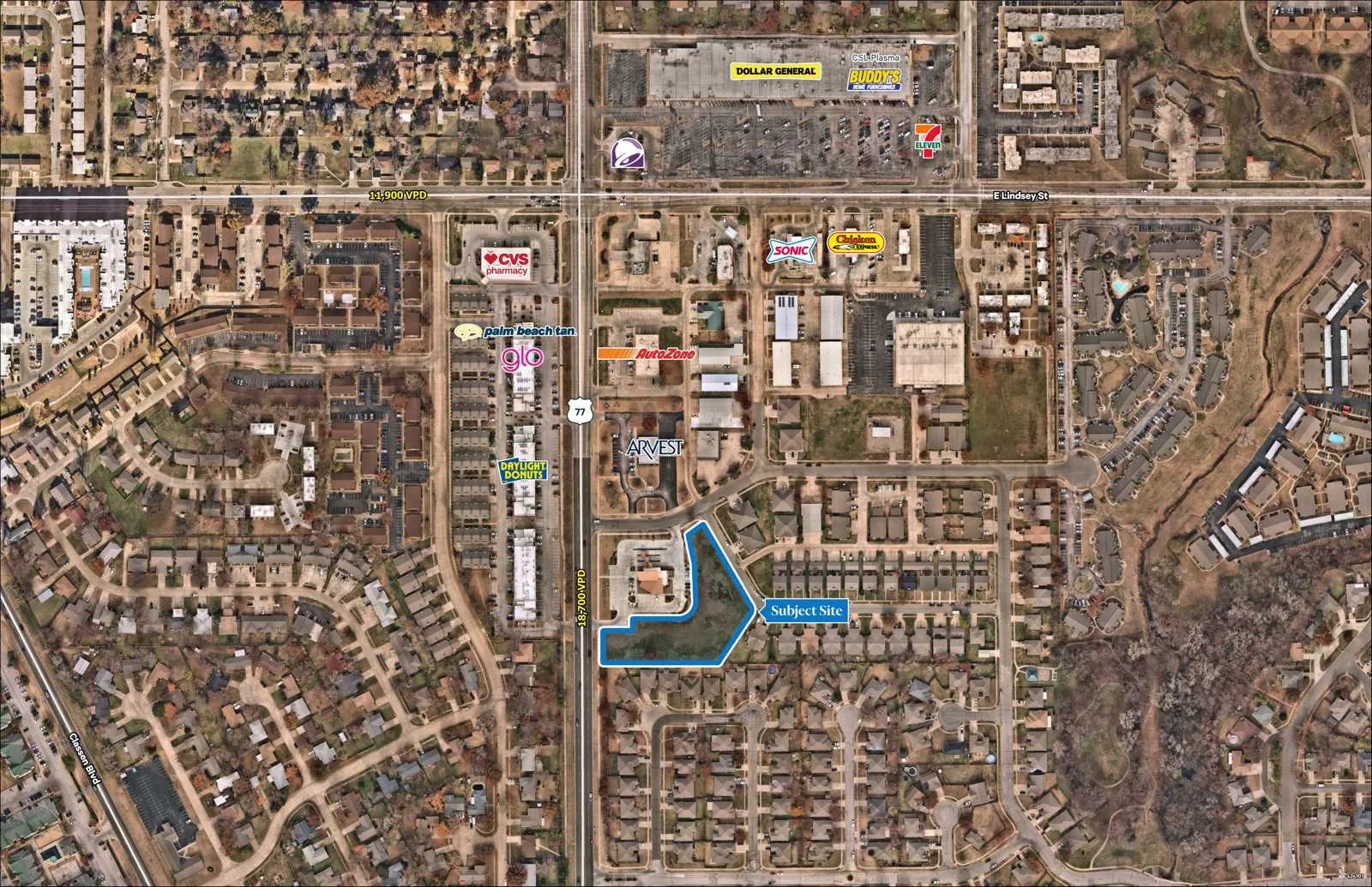 Excess Land in SE Norman — Sale in Norman, OK, photo 1 of 2
