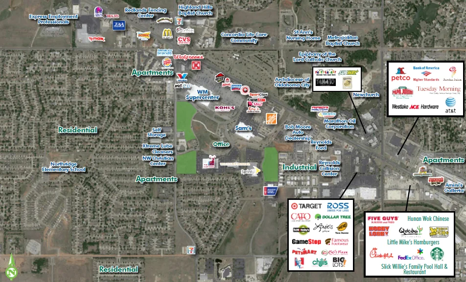 OKC NW Expressway and Council 21.4 Acres Development… — Sale in Oklahoma City, OK, photo 2 of 2