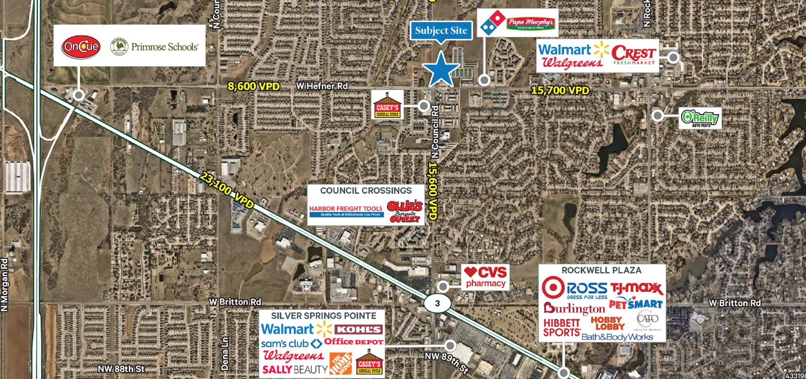 NE/C of Hefner & Council Rd — Sale in Oklahoma City, OK, photo 3 of 3