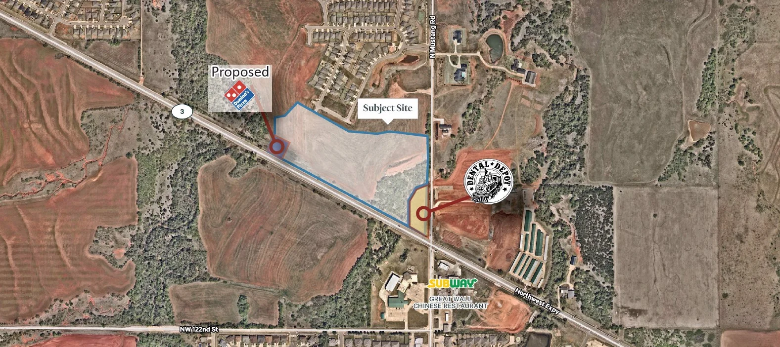 YKN NWC NW Expressway and Mustang Road — Sale in Yukon, OK, photo 1 of 4