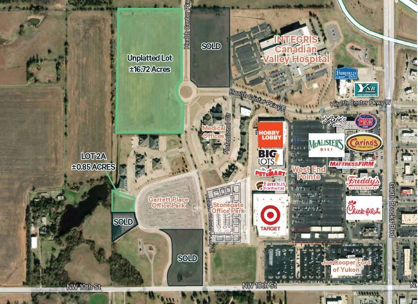 Health Center Parkway Land — Sale in Yukon, OK, photo 1 of 2