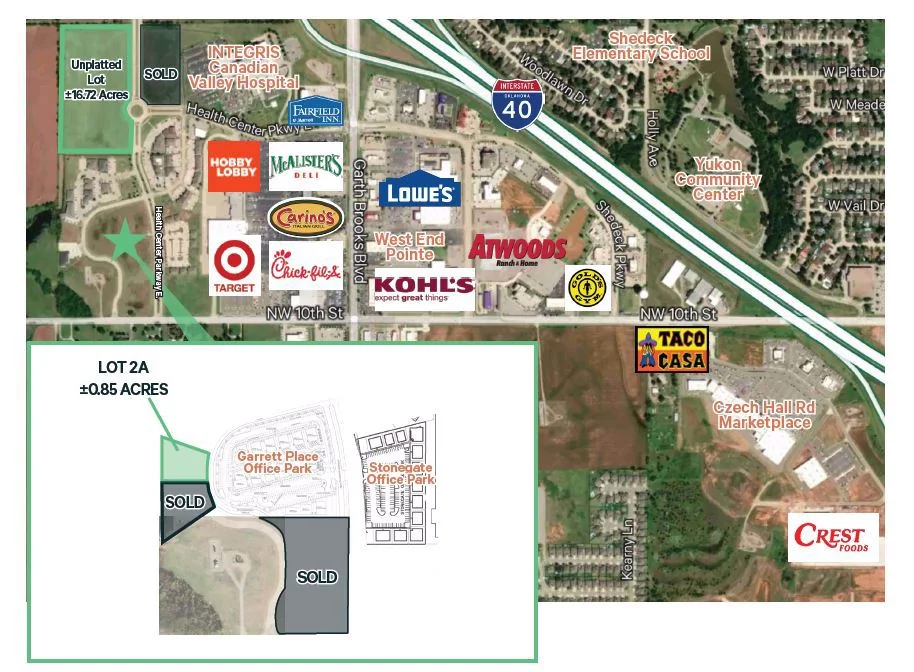 Health Center Parkway Land — Sale in Yukon, OK, photo 2 of 2