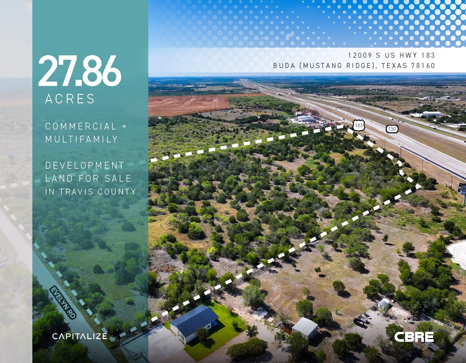 Mustang Ridge Commercial/Multifamily Land — Sale in Buda, TX, photo 1 of 1