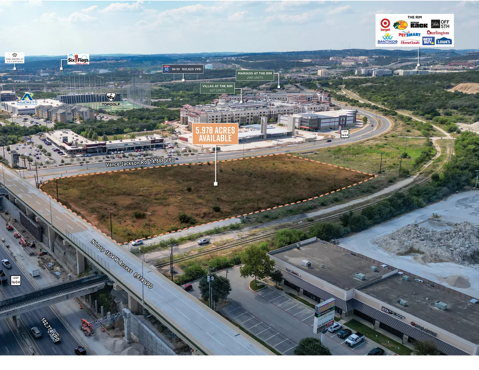 5.978 AC at Loop 1604 & Vance Jackson — Sale in San Antonio, TX, photo 1 of 2