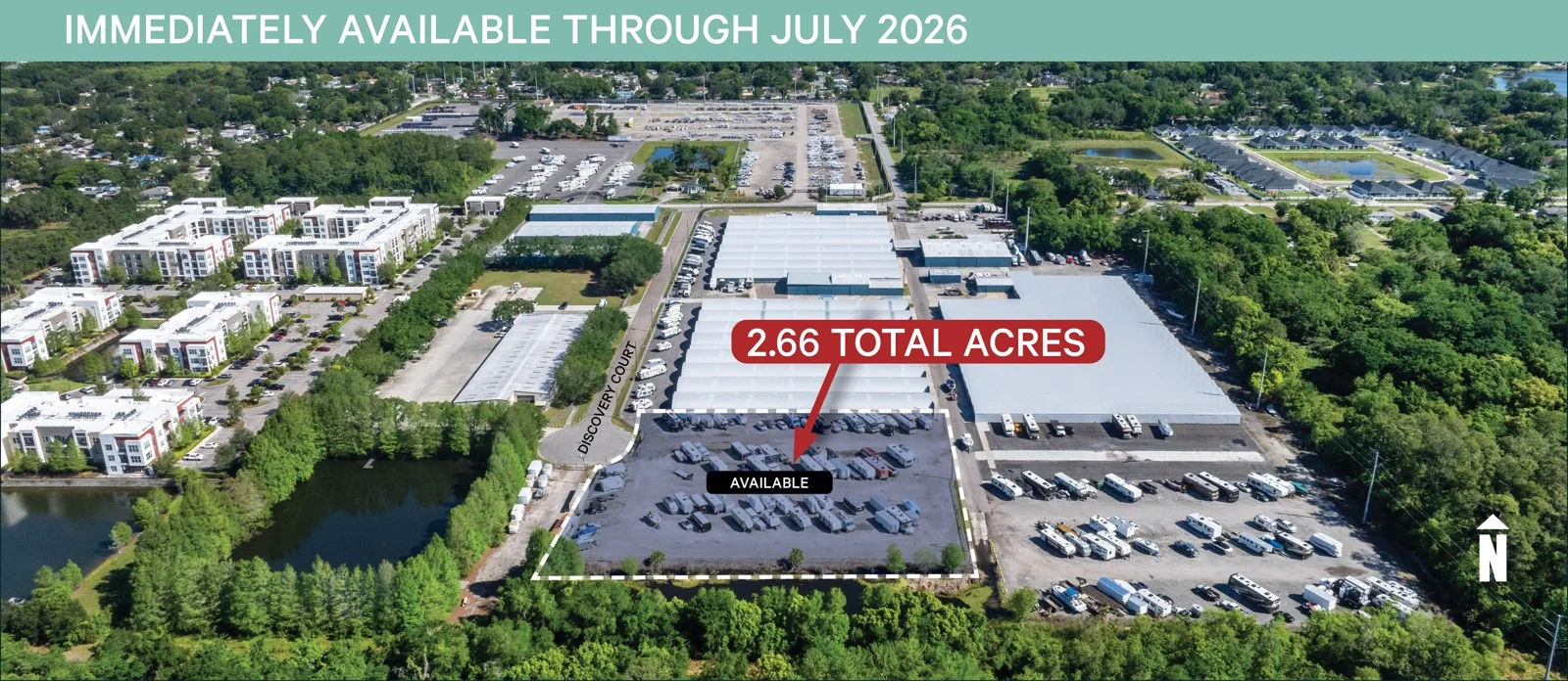 2.66 AC Industrial Outdoor Storage | Sublease — Lease in Altamonte Springs, FL, photo 1 of 2