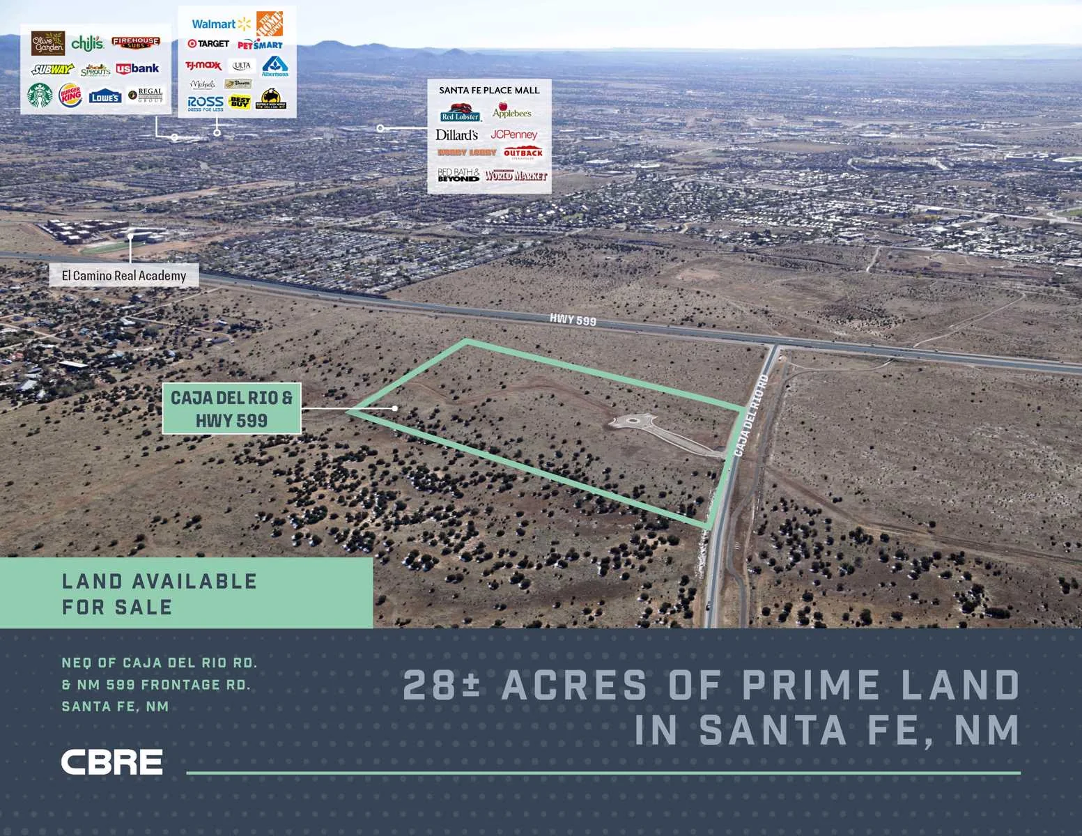 Prime Land in Santa Fe, NM - 28 acres — Sale in Santa Fe, NM, photo 1 of 8
