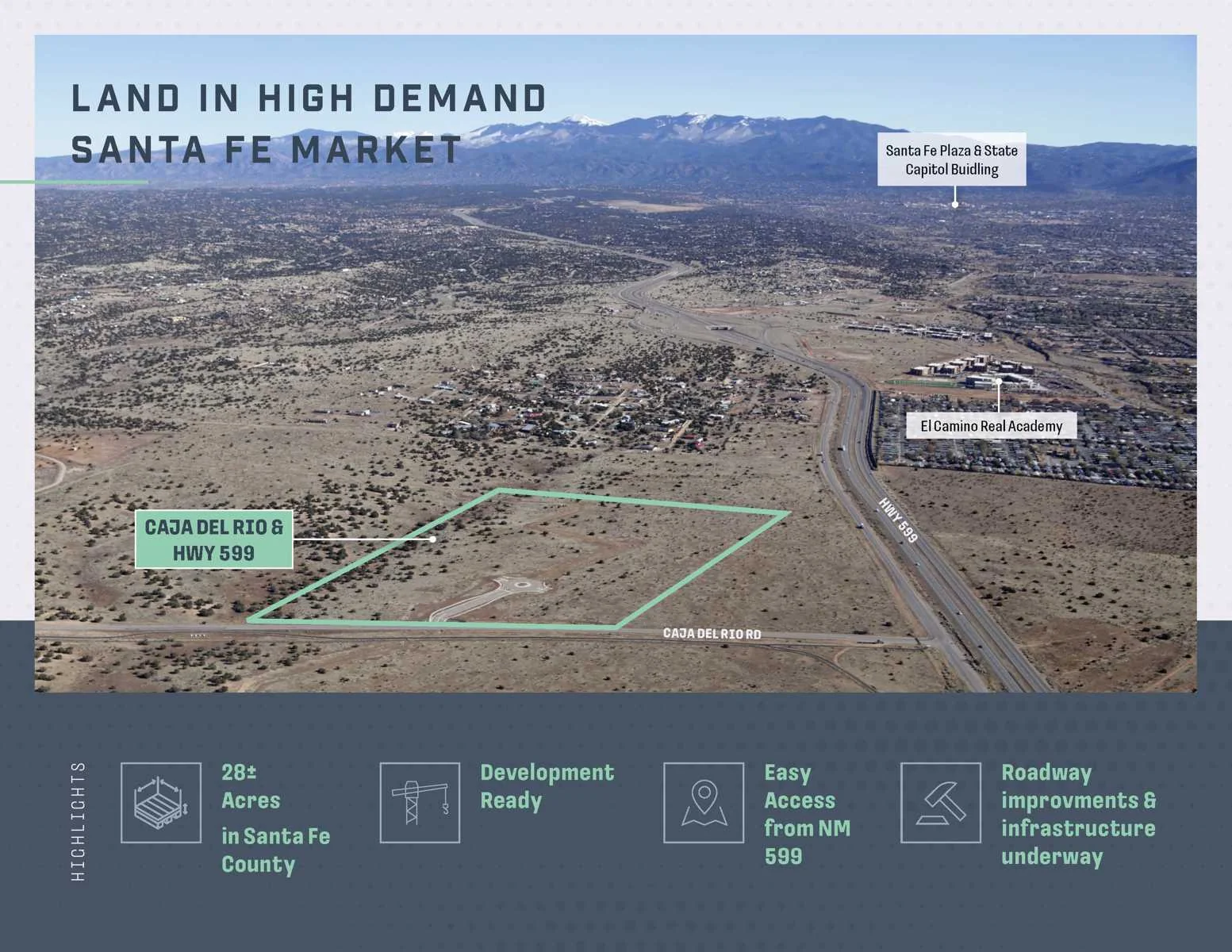 Prime Land in Santa Fe, NM - 28 acres — Sale in Santa Fe, NM, photo 2 of 8