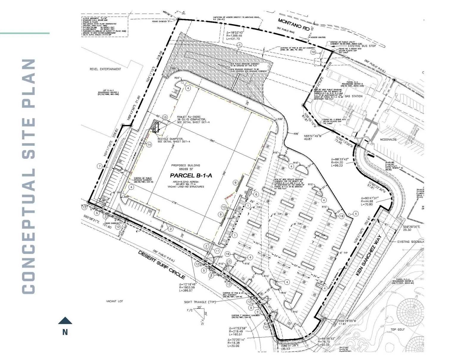 Rare Large Acreage Site in Central Albuquerque – 9.22… — Sale in Albuquerque, NM, photo 3 of 8