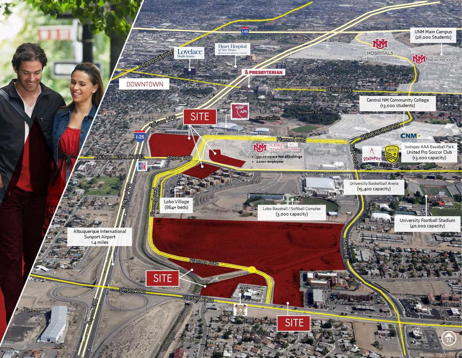LOBO SPORTS & TECH DISTRICT — Sale in Albuquerque, NM, photo 1 of 2