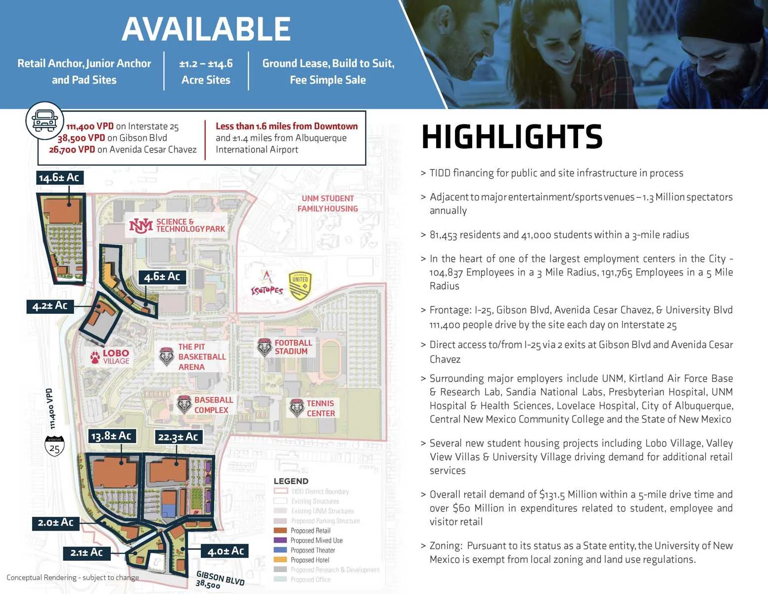 LOBO SPORTS & TECH DISTRICT — Sale in Albuquerque, NM, photo 2 of 2