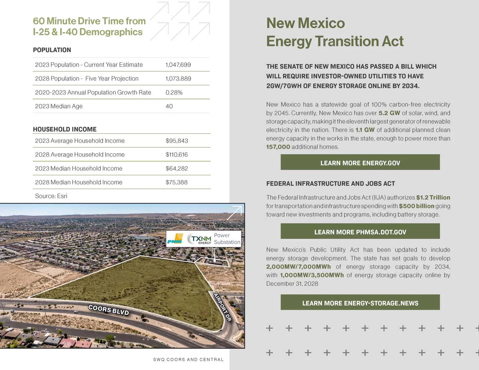17+ acres available for energy storage development — Sale in Albuquerque, NM, photo 3 of 4