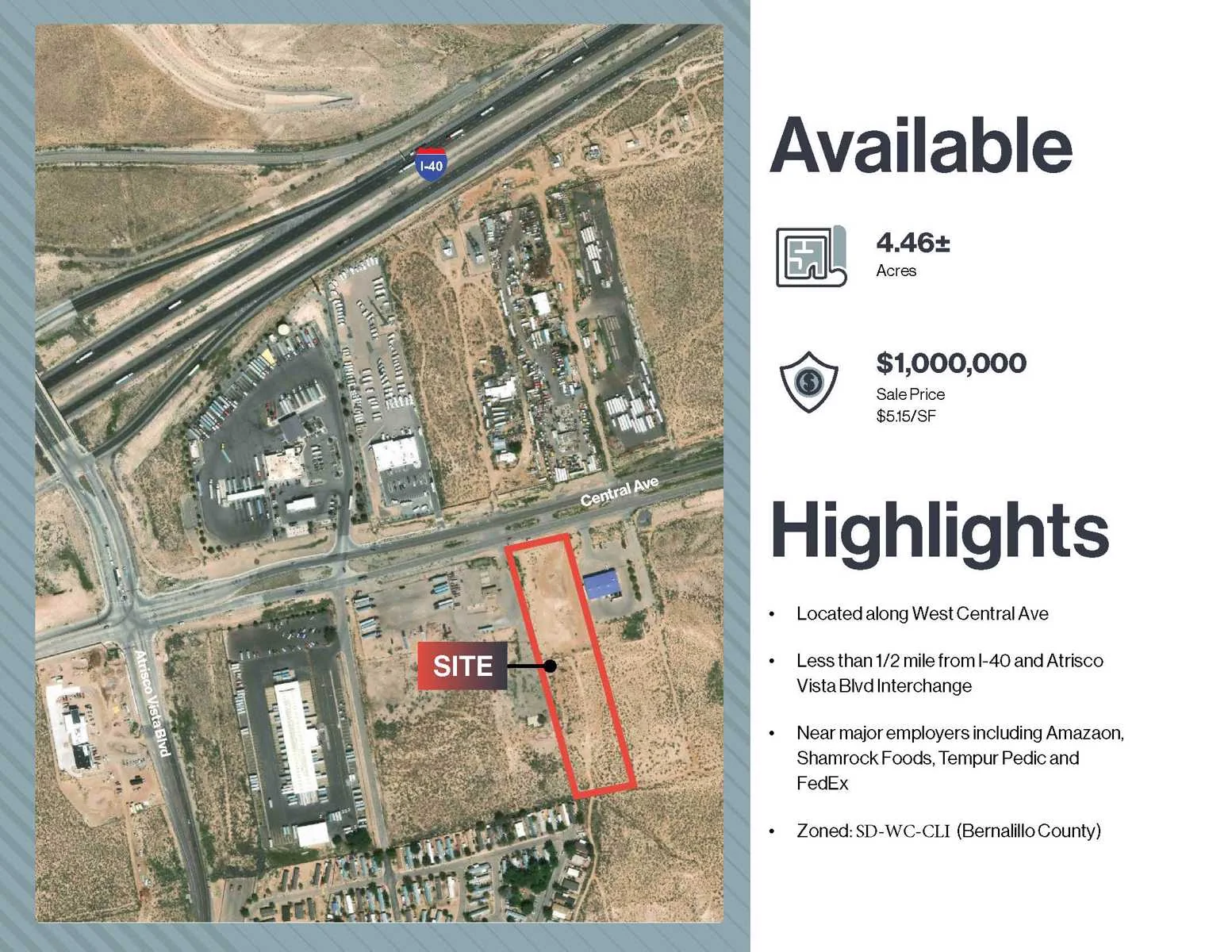 Land in Albuquerque, NM — Sale in Albuquerque, NM, photo 4 of 6