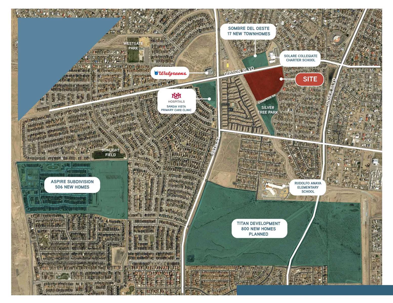 13.52 acres in Active Growth Corridor — Sale in Albuquerque, NM, photo 3 of 7