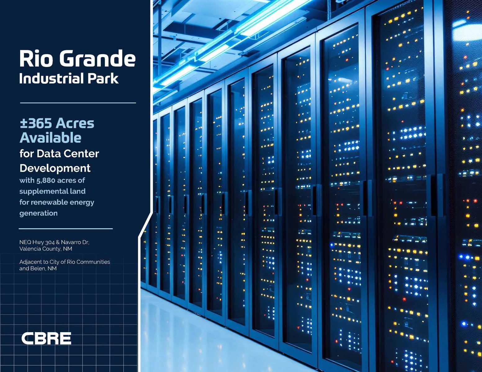 Rio Grande Industrial Park - Premier Data Center… — Sale in Belen, NM, photo 1 of 8