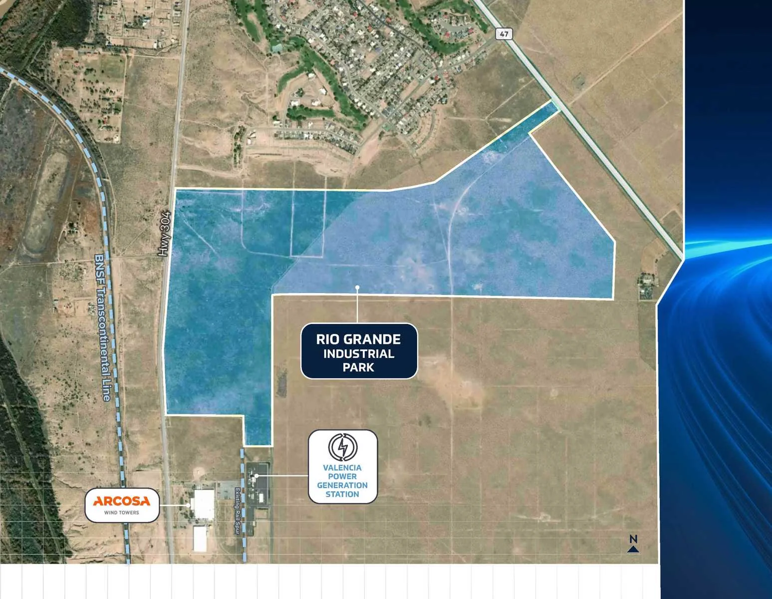Rio Grande Industrial Park - Premier Data Center… — Sale in Belen, NM, photo 4 of 8