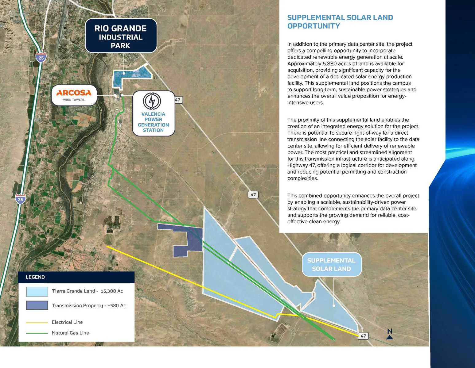 Rio Grande Industrial Park - Premier Data Center… — Sale in Belen, NM, photo 5 of 8