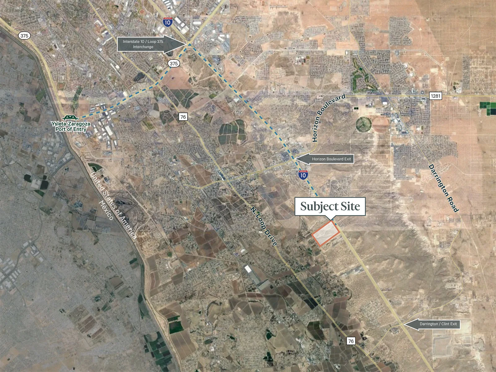 Horizon 10 Industrial Land — Sale in El Paso, TX, photo 2 of 3