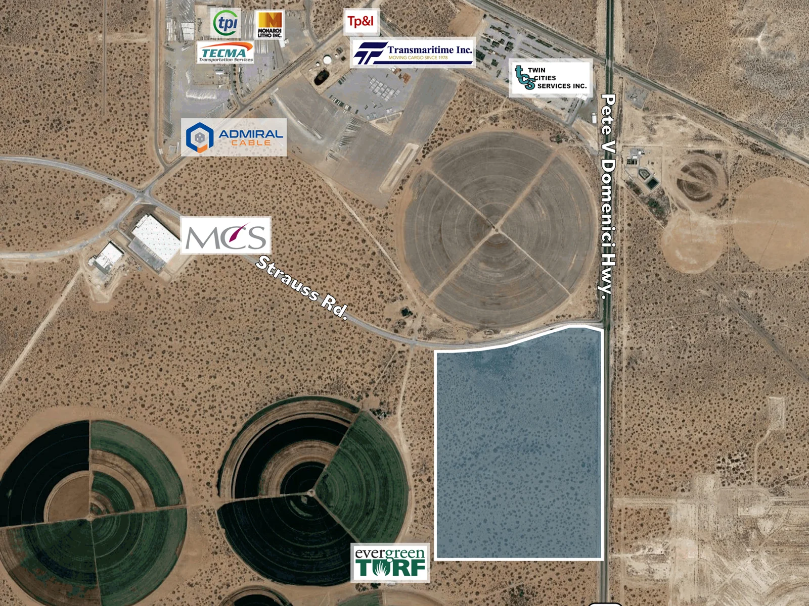 Industrial No Rail Parcel — Sale in Santa Teresa, NM, photo 1 of 2