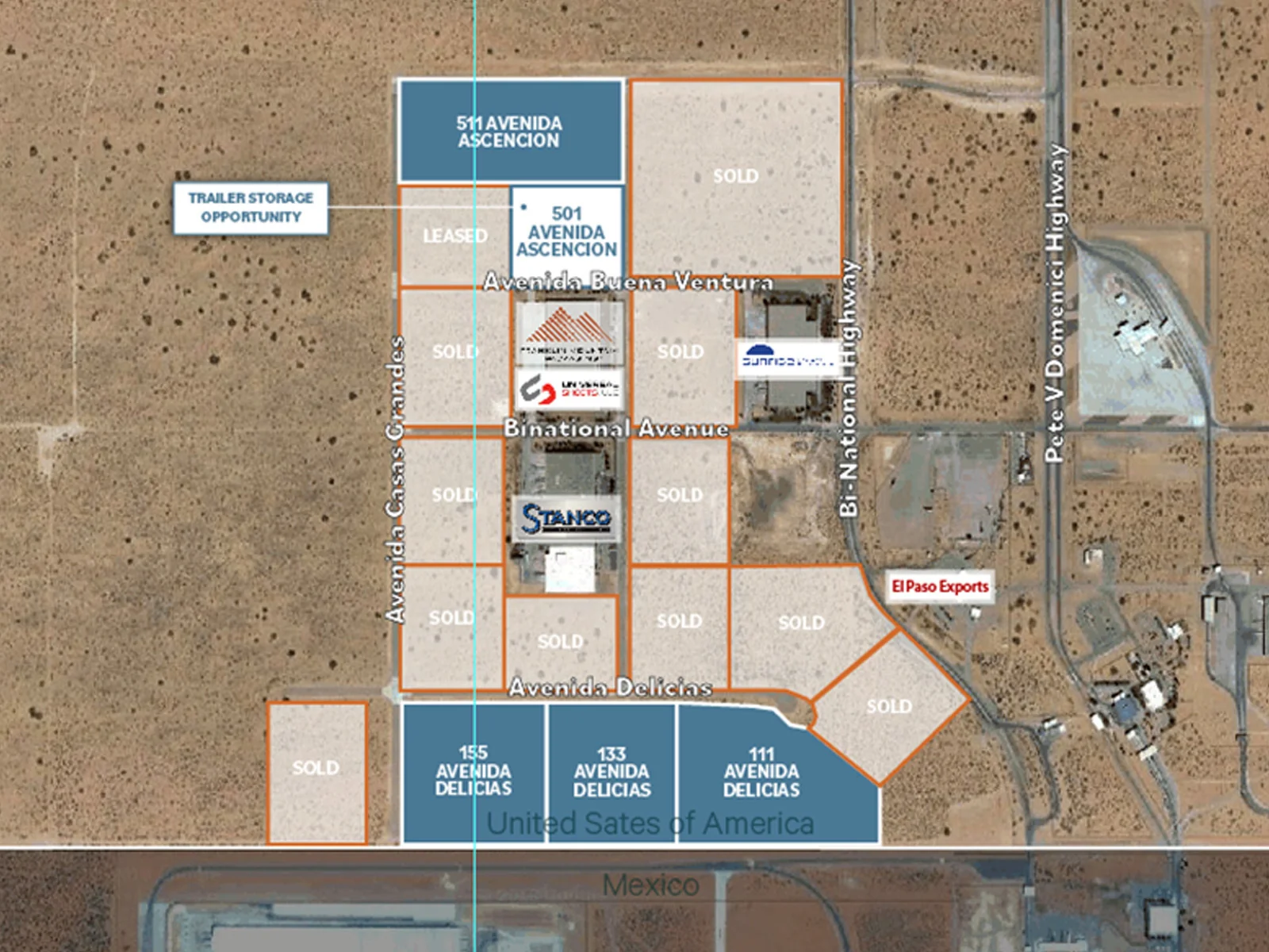Border Industrial Park — Sale in Santa Teresa, NM, photo 1 of 1