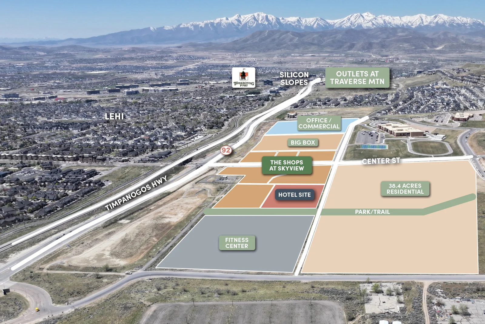 Skyview Hotel Pad Site - East Lehi — Sale in Lehi, UT, photo 1 of 5