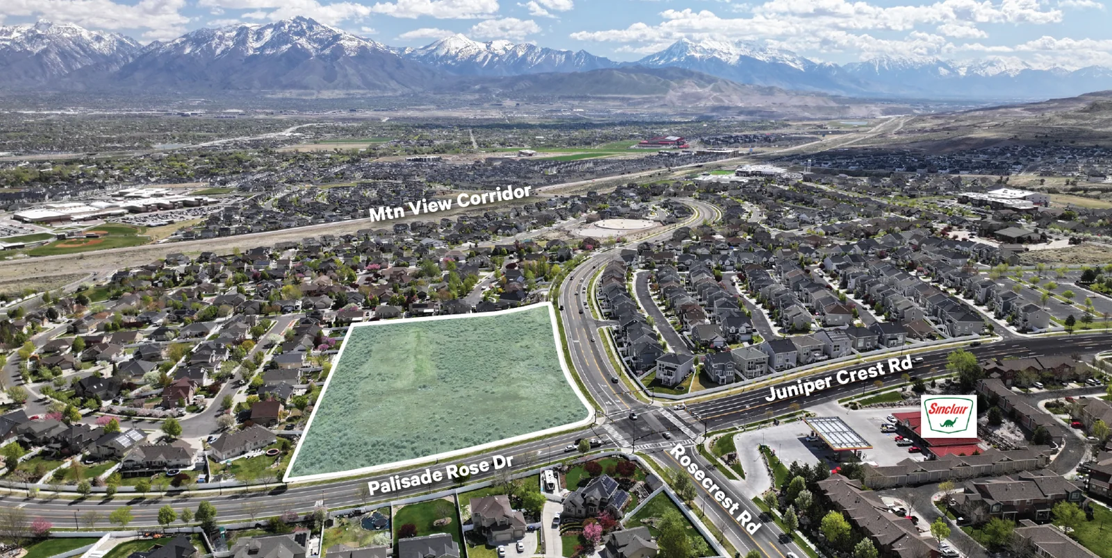Herriman Commercial Land - UNDER CONTRACT — Sale in Herriman, UT, photo 2 of 4