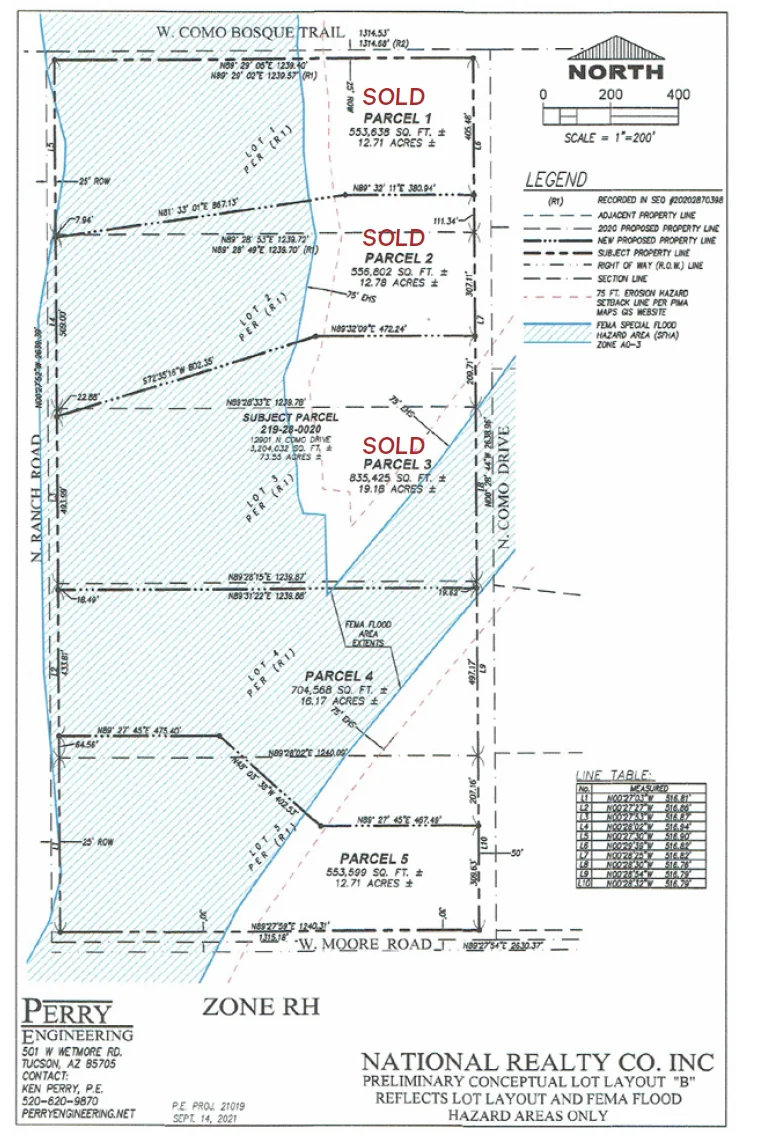 Four Parcels in NW Tucson — Sale in Oro Valley, AZ, photo 2 of 2