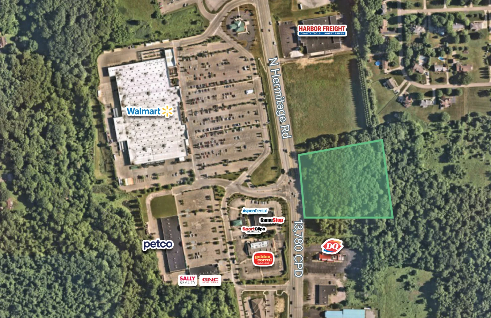 1.0± Acre Development Site — Lease in Hermitage, PA, photo 1 of 1