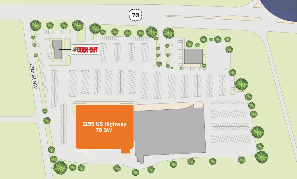 Retail in Hickory, NC — Lease in Hickory, NC, photo 4 of 5