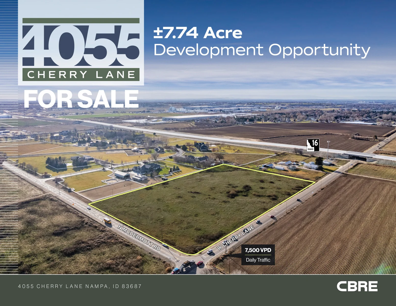 Cherry Lane Development Opportunity — Sale in Nampa, ID, photo 1 of 3