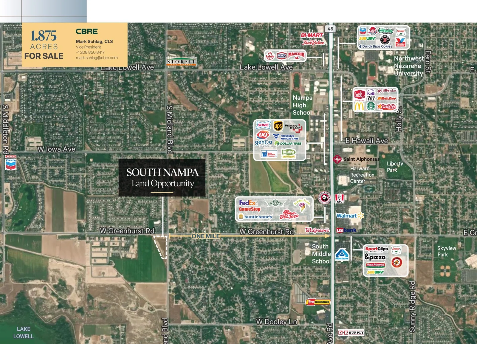 Retail Land For Sale — Sale in Nampa, ID, photo 3 of 3
