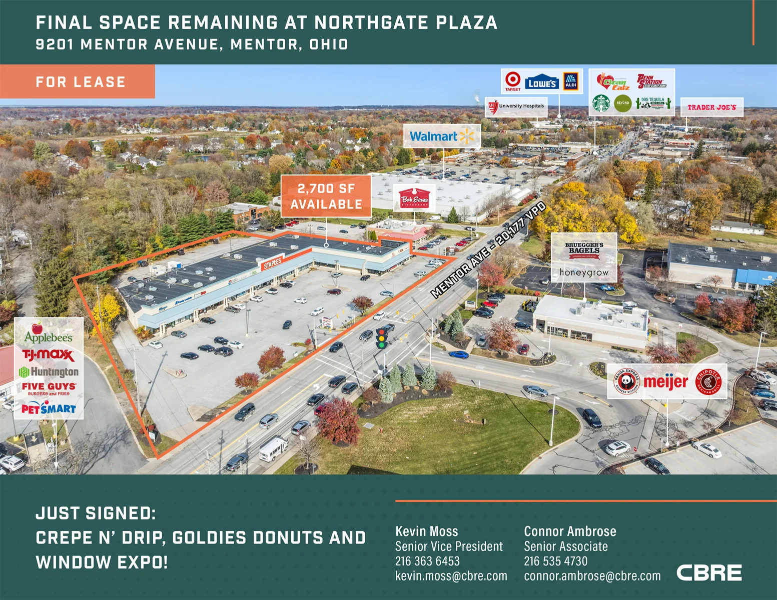 Final Space Remaining at Northgate Plaza! — Lease in Mentor, OH, photo 1 of 5
