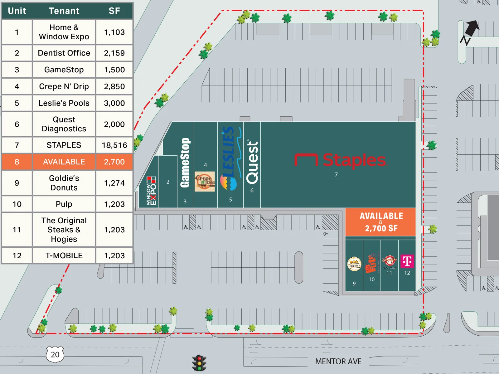 Final Space Remaining at Northgate Plaza! — Lease in Mentor, OH, photo 4 of 5