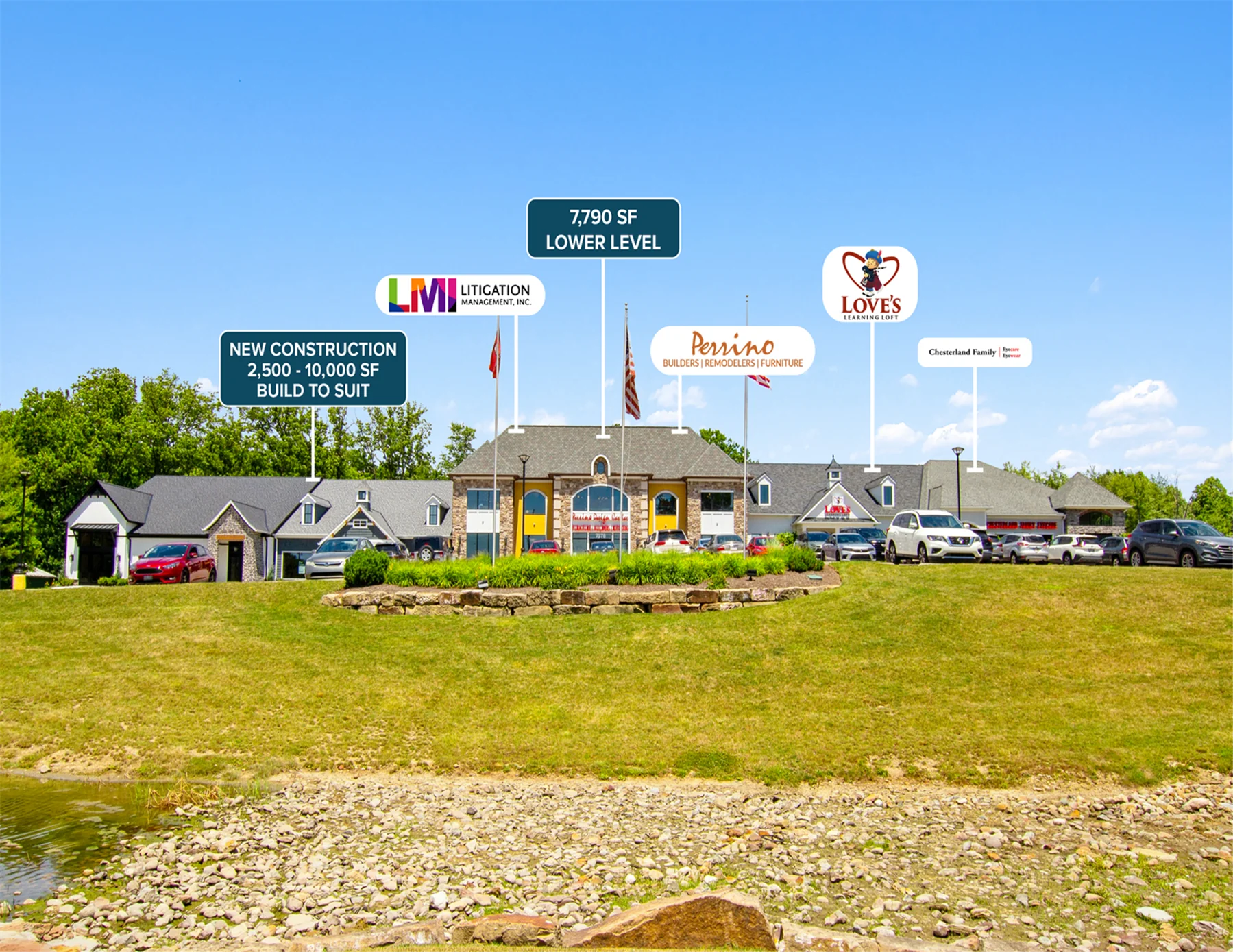 2,500 - 10,000 SF New Construction Retail Available — Lease in Chesterland, OH, photo 3 of 4