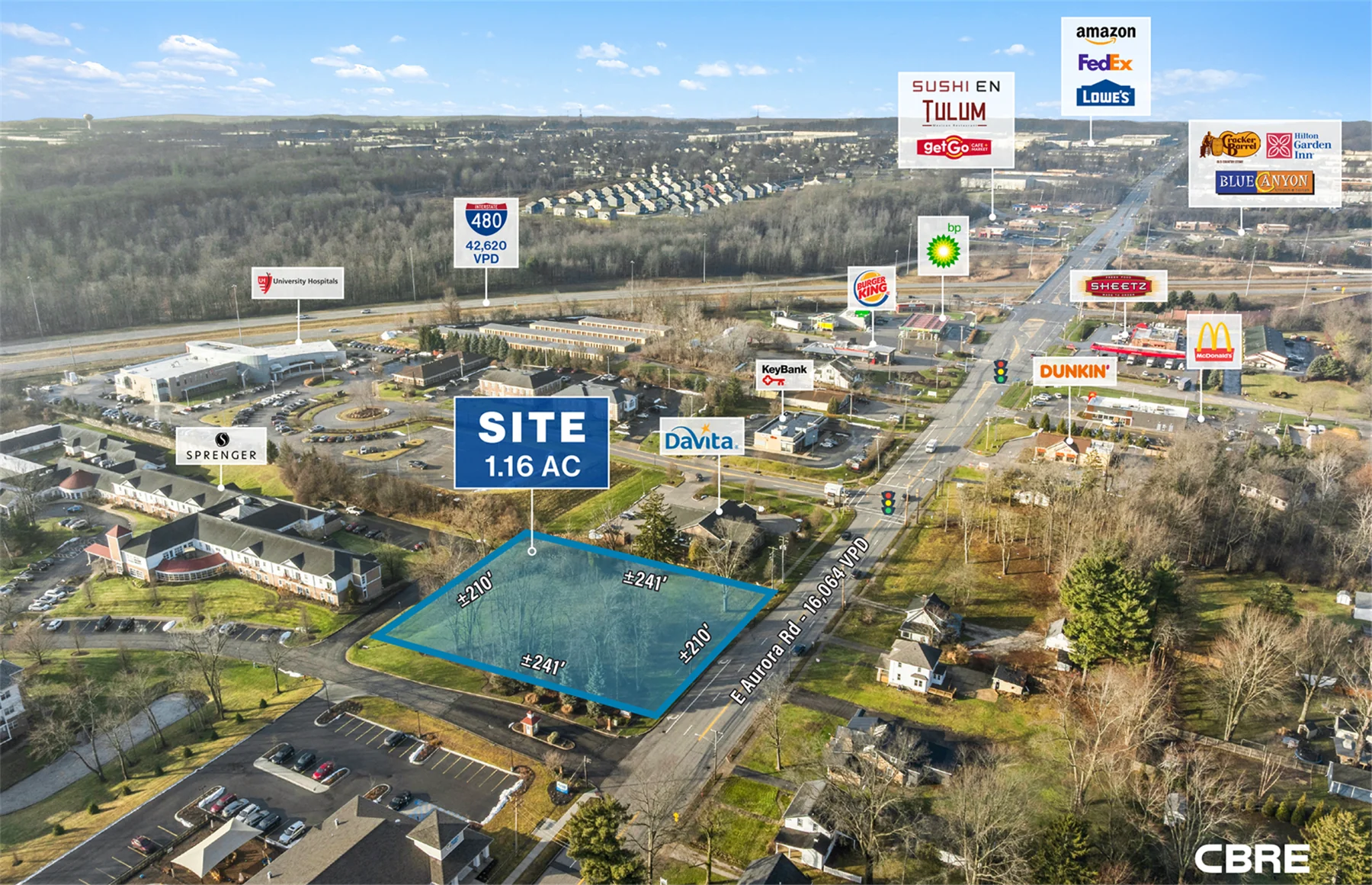 1.16 AC Development Site — Lease in Twinsburg, OH, photo 3 of 4