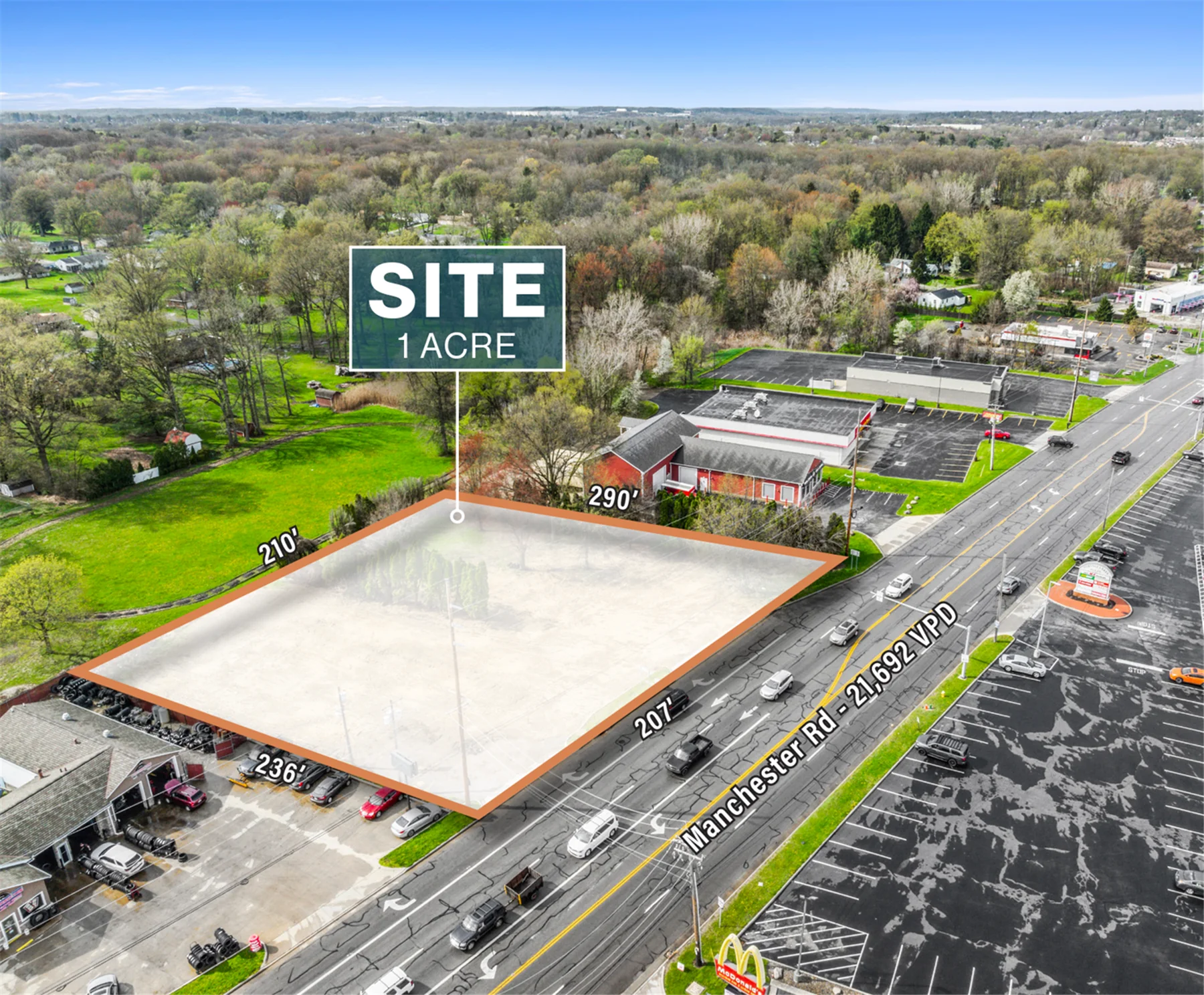 1 Acre Ground Lease Development - photo 3 - Akron, OH