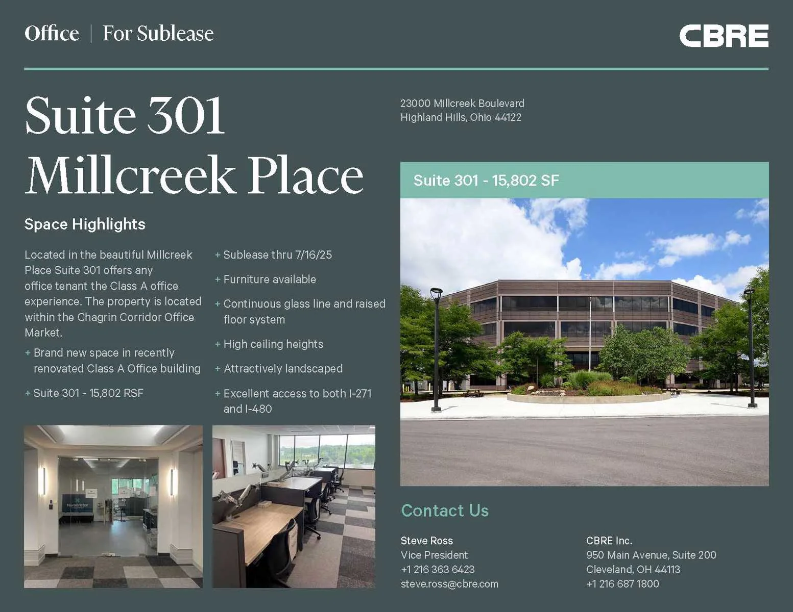 23000 Millcreek Blvd, Suite 301