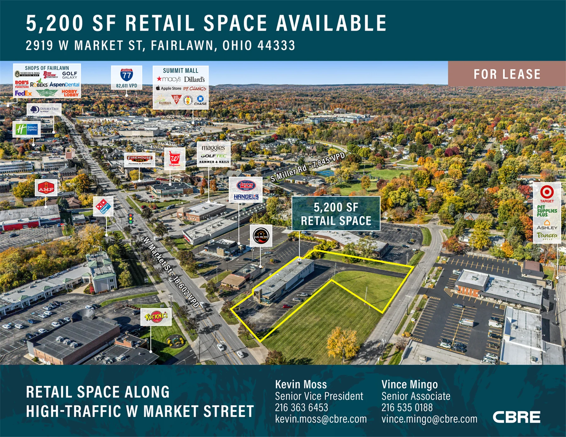 5,200 SF Retail Space Available