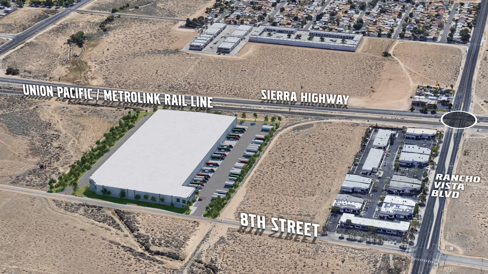 Industrial in Palmdale, CA — Lease in Palmdale, CA, photo 1 of 3