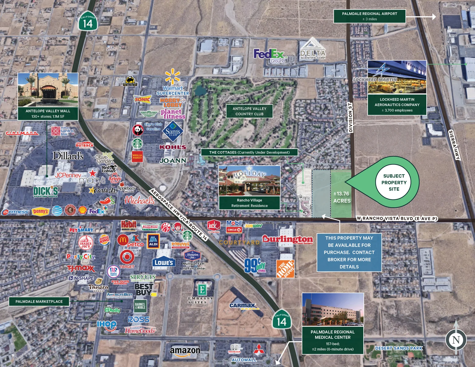 NWC Rancho Vista Boulevard & Division Street — Sale in Palmdale, CA, photo 3 of 3