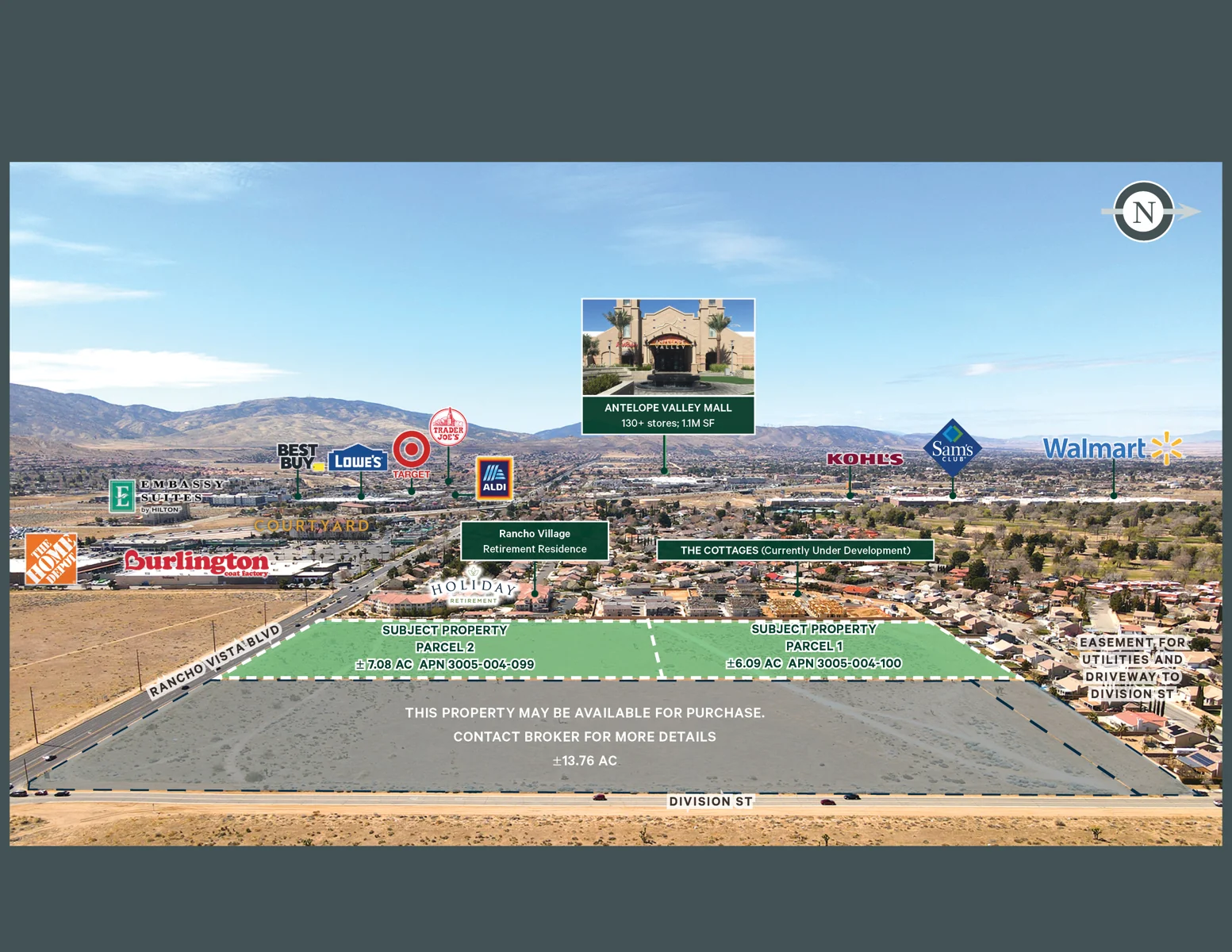 Rancho Vista Development Site — Sale in Palmdale, CA, photo 2 of 3